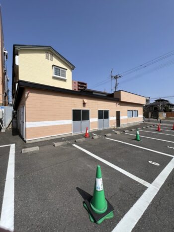 八戸市にて事務所の外壁塗装の見積もりしてきました